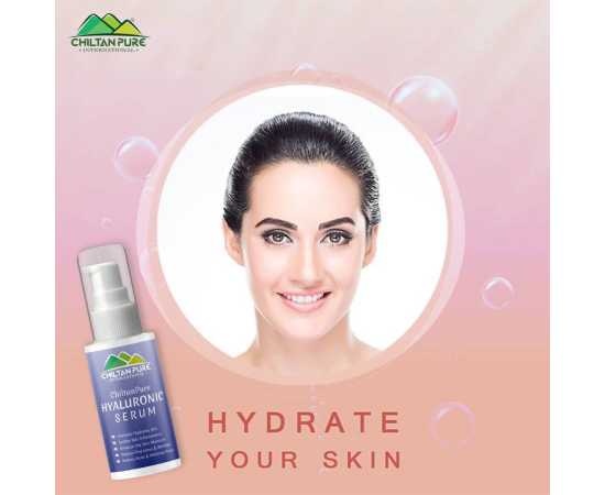 Chiltan Pure Hyaluronic Acid Serum Treats Wrinkles & Acne - 50ML