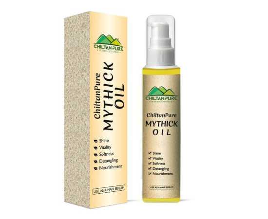Chiltan Pure Mythick Oil - Reduces Hair Fizziness & Dryness