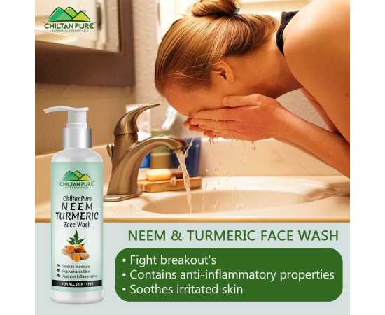 Chiltan Pure Neem & Turmeric Face Wash