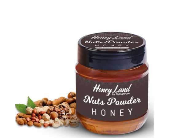 Chiltan Pure Nuts Powder Honey - Delicious Mix Of Best Dried Fruit