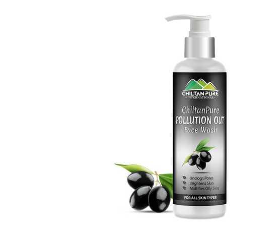 Chiltan Pure Pollution Out Face Wash - Eliminates Skin Dirt & Impurities