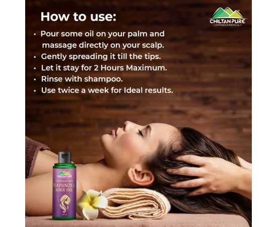 Chiltan Pure Rapunzel Hair Oil