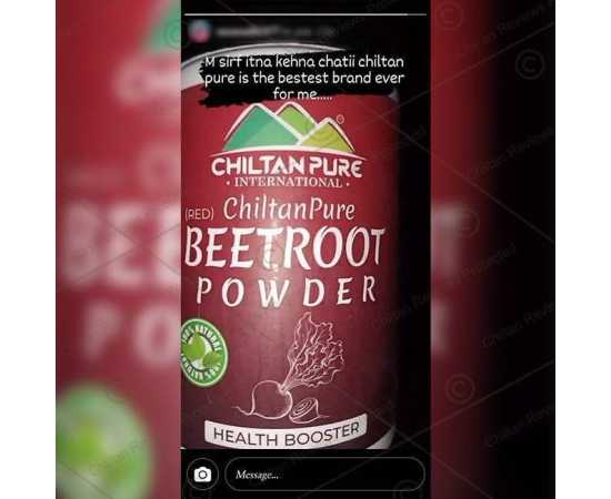 Chiltan Pure Red Organic Beetroot Powder - For Better Heart Health
