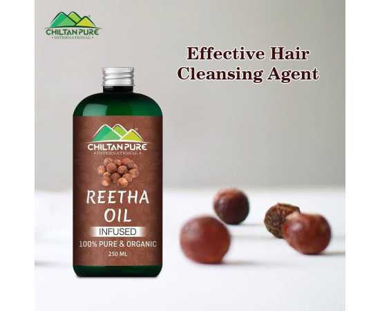 Chiltan Pure Reetha Oil - Effective Hair Cleansing Agent
