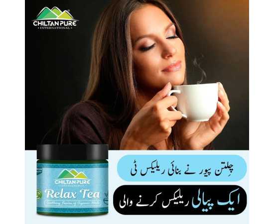 Chiltan Pure Relax Tea - Soothing Fusion Of Organic Herbs