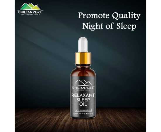 Chiltan Pure Relaxant & Sleep Oil - Eliminate Stress & Calm Your Body For Sleep