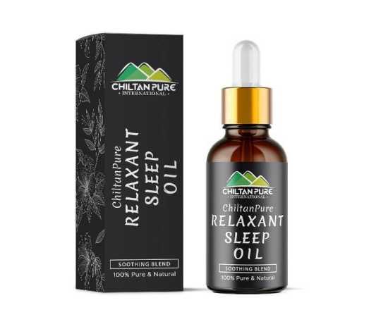 Chiltan Pure Relaxant & Sleep Oil - Eliminate Stress & Calm Your Body For Sleep