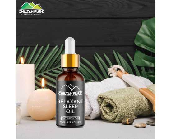 Chiltan Pure Relaxant & Sleep Oil - Eliminate Stress & Calm Your Body For Sleep
