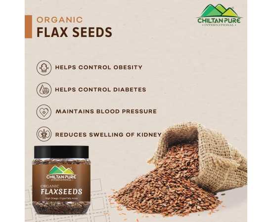 Chiltan Pure Organic Roasted Flaxseeds Helps Control Diabetes
