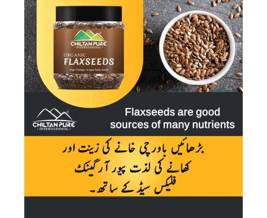 Chiltan Pure Organic Roasted Flaxseeds Helps Control Diabetes