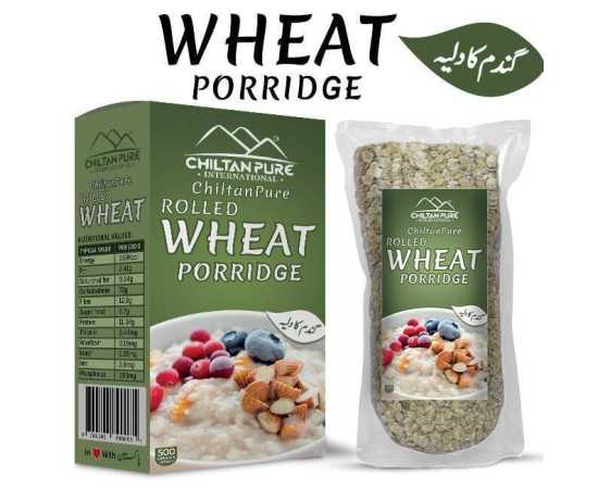 Chiltan Pure Rolled Wheat Porridge Nutritious Meal For Babies