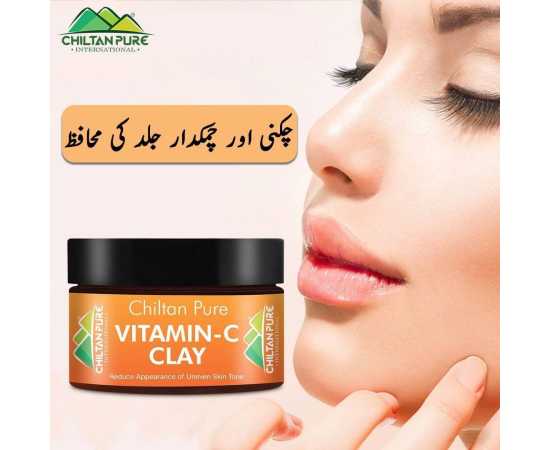 Chiltan Pure Vitamin C Clay - Reduce The Appearance Of Uneven Skin Tone