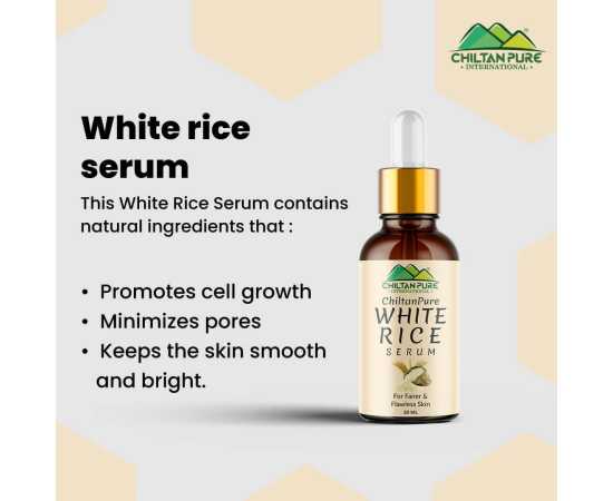 Chiltan Pure White Rice Serum - For Acne & Dark Spots