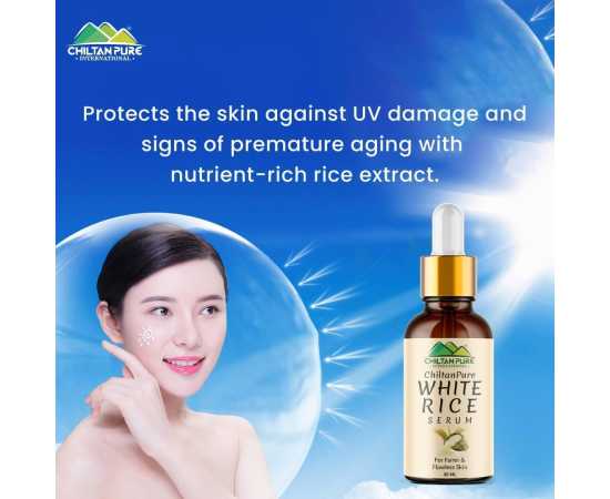 Chiltan Pure White Rice Serum - For Acne & Dark Spots