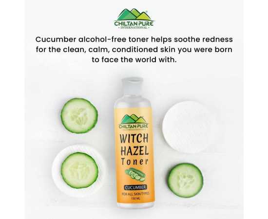 Chiltan Pure Witch Hazel Toner With Cucumber For All Skin Types