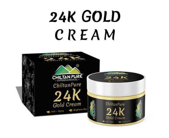 24K Gold Cream - Enhances Skin's Youthful Glow24K Gold Cream - Enhances Skin's Youthful Glow