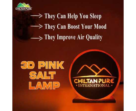 3D Large Decorative Pink Salt Lamp