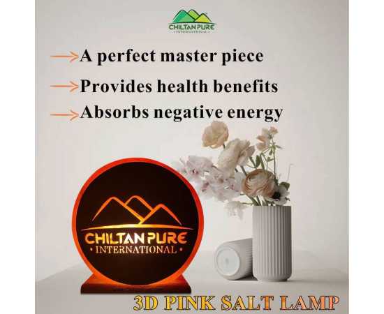 3D Large Decorative Pink Salt Lamp