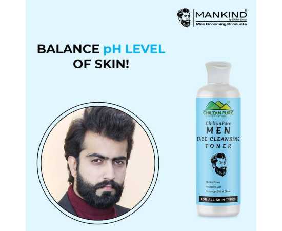Chiltan Pure Men's Face Cleansing Toner - 150ML