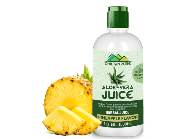 Pineapple Flavour Aloe Vera Juice - Nutritious Booster - 1000 ML