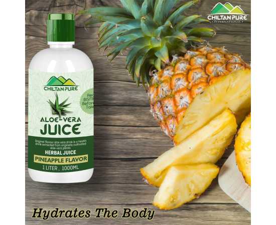 Pineapple Flavour Aloe Vera Juice - Nutritious Booster - 1000 ML