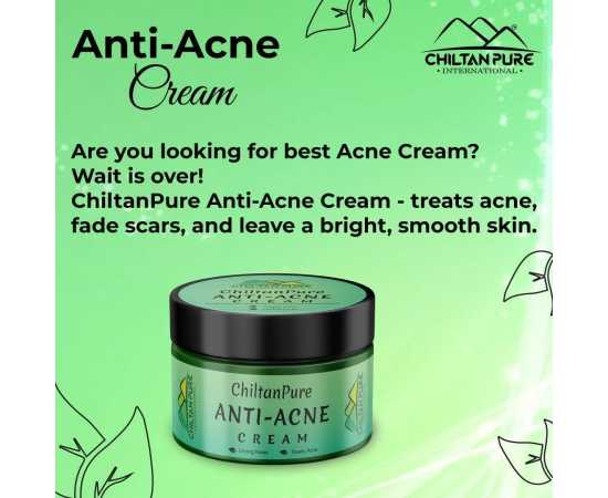 Anti-Acne Cream - Brightens Skin & Lighten Acne Scars