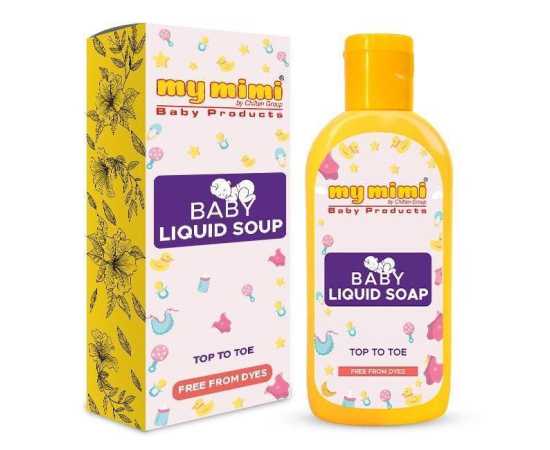 Baby Liquid Soap - Top To Toe & Deep Cleanses Baby's Skin