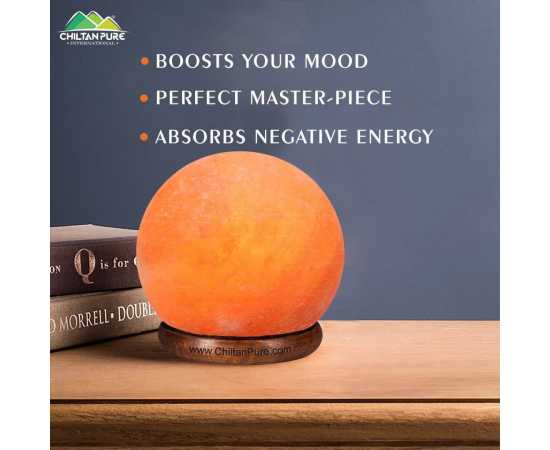 Ball Large Decorative Pink Salt Lamp
