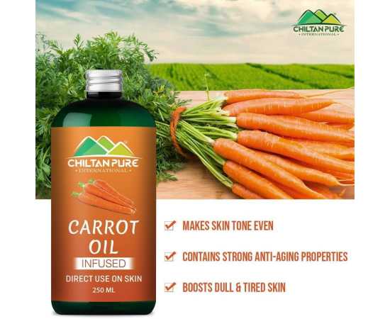 Carrot Oil - Reduces Wrinkles & Removes Acne Scars - 250ML