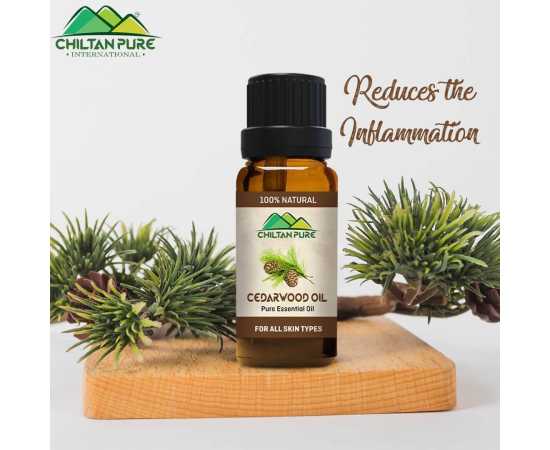 Cedarwood Essential Oil - Combats Hair Loss & Tightens Muscles - 20ML