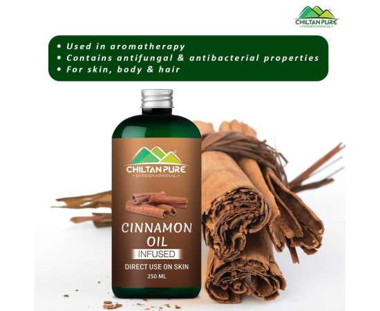 Cinnamon Oil - Reduces Stress & Perfect Solution For Acne - 250ML