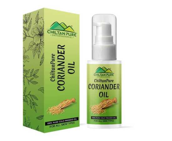 Organic Coriander Oil - Prevents Hair Greying - 50ML
