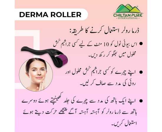 Derma Roller System - For Anti-Aging Skin & Stretch Marks