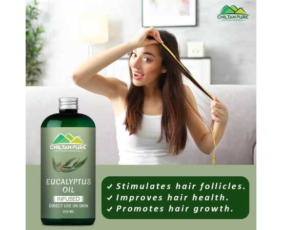 Eucalyptus Infused Oil - Prevents Acne & Soothes Dry Skin - 250MLEucalyptus Infused Oil - Prevents Acne & Soothes Dry Skin - 250ML
