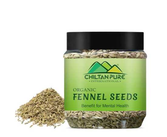 Chiltan Pure Fennel Seeds - Regulates Blood Pressure - 200G