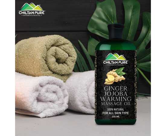 Chiltan Pure Ginger Jojoba Warming Massage Oil - 250ML