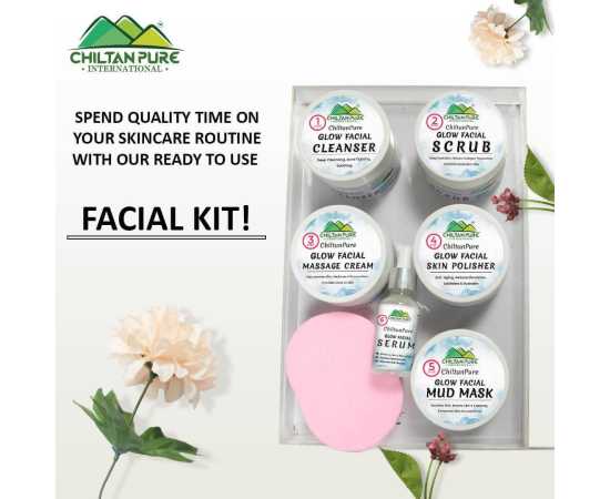 Deep Cleansing Natural Glow Facial Kit 4X Results