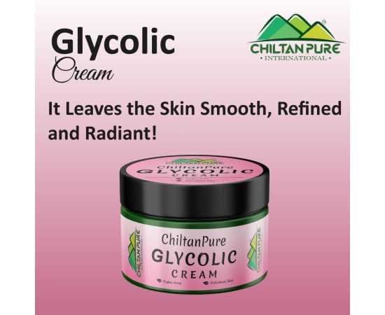 Glycolic Cream - Exfoliates Skin & Treats With Acne
