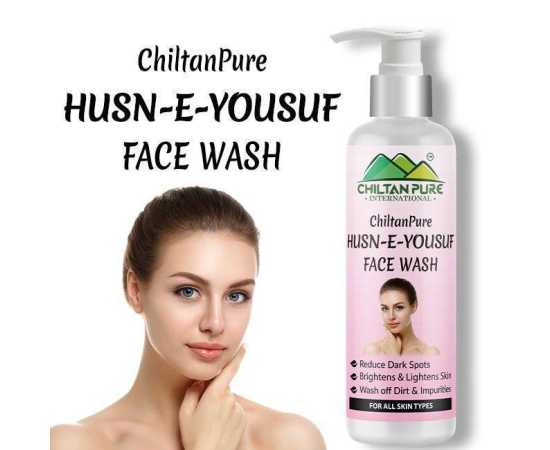 Husn-E-Yousuf Face Wash - Exfoliates Skin & Reduce Dark Spots