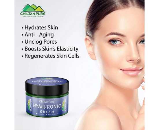 Hyaluronic Cream - Hydrates Skin & Boosts Skin Elasticity