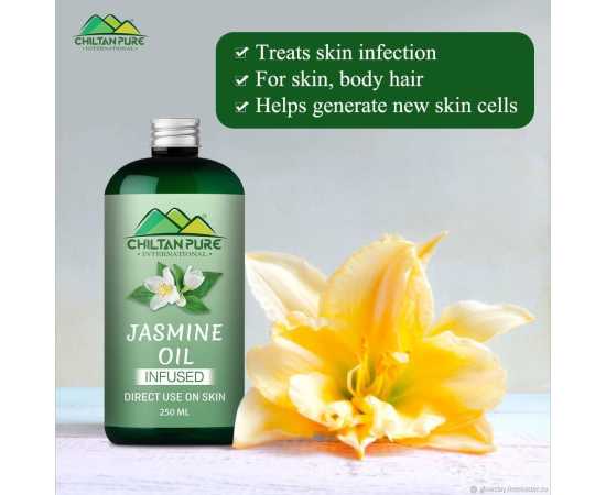Jasmine Oil - Increases Skin Elasticity & Helps Balance Moisture - 250ML