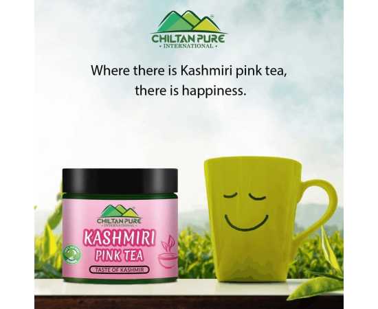 Chiltan Pure Kashmiri Organic Pink Tea - Aids Weight Loss