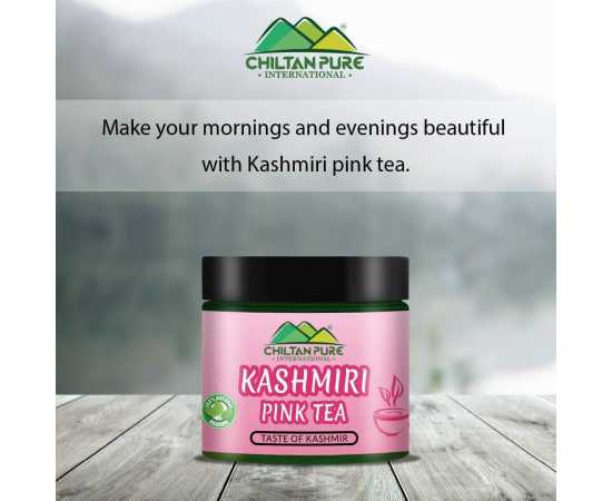 Chiltan Pure Kashmiri Organic Pink Tea - Aids Weight Loss