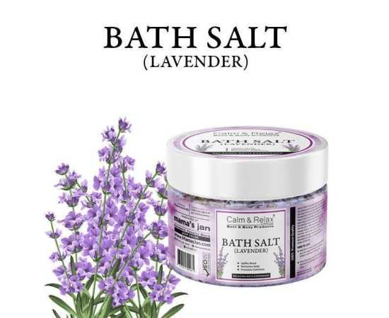 Lavender Bath Salt - Lifts Up Mood & Refreshes Body