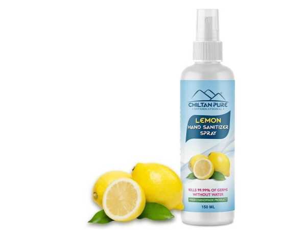 Lemon Hand Sanitizer Spray