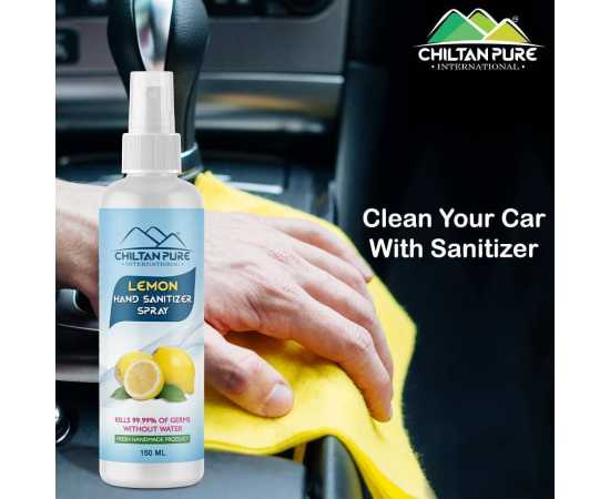 Lemon Hand Sanitizer Spray
