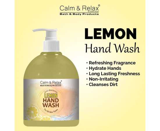 Lemon Liquid Hand Soap - Long Lasting Freshness