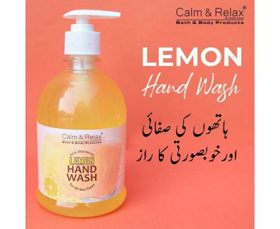 Lemon Liquid Hand Soap - Long Lasting Freshness