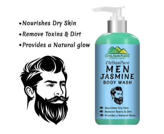 Chiltan Pure Men's Jasmine Body Wash - 250L