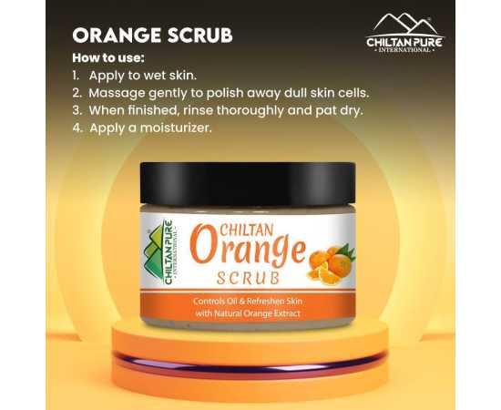 Chiltan Pure Orange Face & Body Scrub